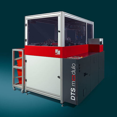 Machine de déblocage pour la production de verres correcteurs automatique - DTS MODULO, DBA MODULO - Schneider Optical Machines