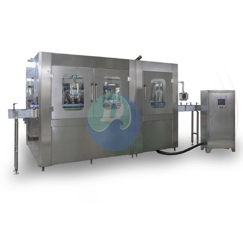 Remplisseuse operculeuse automatique - GDF series - Shine Dew Water Equipment Co.,Ltd. - pour bouteilles PET / de canettes / de liquides
