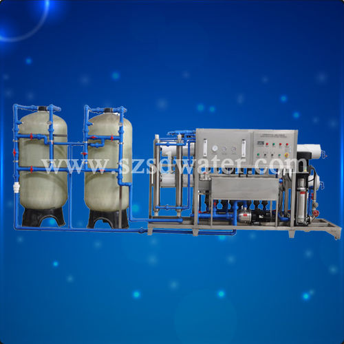 Unité de purification d'eau de process - RO-1000J(6000L) - Shine Dew Water Equipment Co.,Ltd. - pour l'industrie alimentaire et de la boisson / par osmose inverse