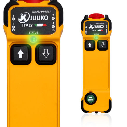 Télécommande à 2 boutons - JK200 - Juuko Italy - radio / à boutons configurables / pour palan