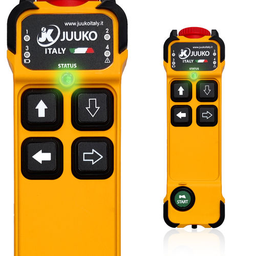 Télécommande à 4 boutons - JK400    - Juuko Italy - radio / à boutons configurables / industrielle
