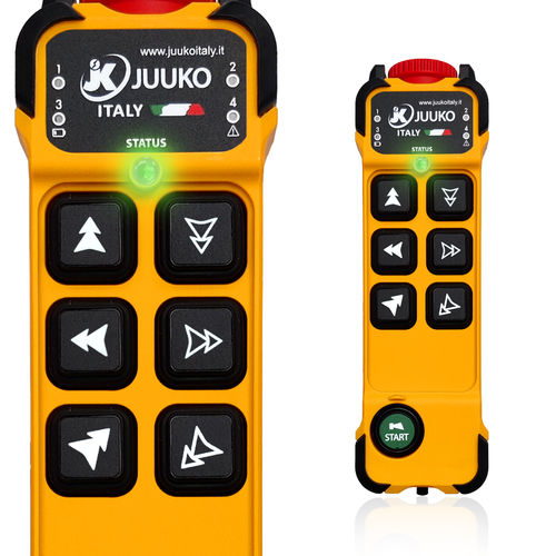 Télécommande à 6 boutons - JK606 - Juuko Italy - radio / à boutons configurables / pour pont roulant
