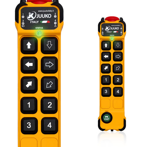 Télécommande à 10 boutons - JK1000 - Juuko Italy - radio / à boutons configurables / pour équipement de levage