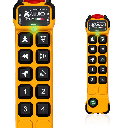 Télécommande à 10 boutons - JK1010 - Juuko Italy - radio / à boutons configurables / pour pont roulant