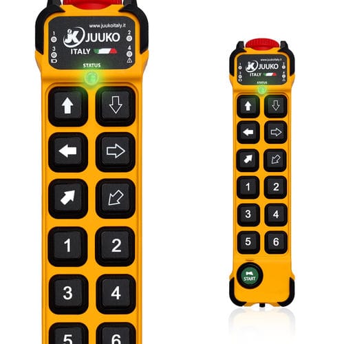 Télécommande à 12 boutons - JK1200 - Juuko Italy - radio / à boutons configurables / pour grues
