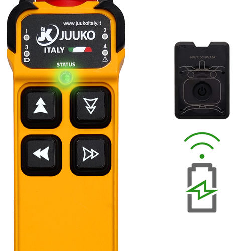 Télécommande sans fil - JK404QI  - Juuko Italy - à boutons / industrielle / à 4 boutons