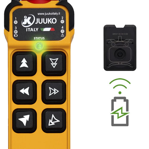 Télécommande sans fil - JK606QI  - Juuko Italy - à boutons / industrielle / à 6 boutons