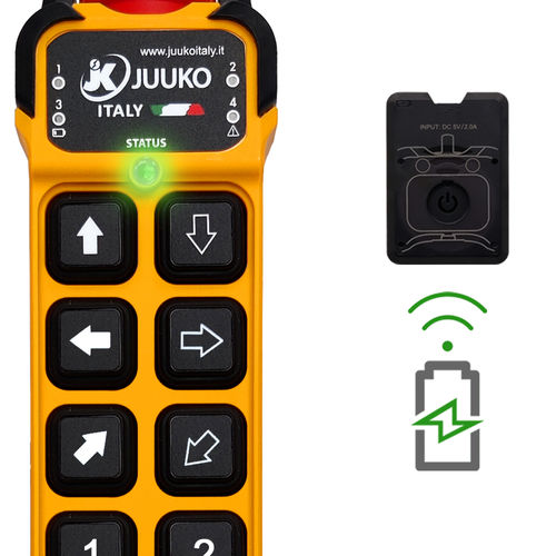 Télécommande sans fil - JK800QI  - Juuko Italy - à boutons / industrielle / à 8 boutons
