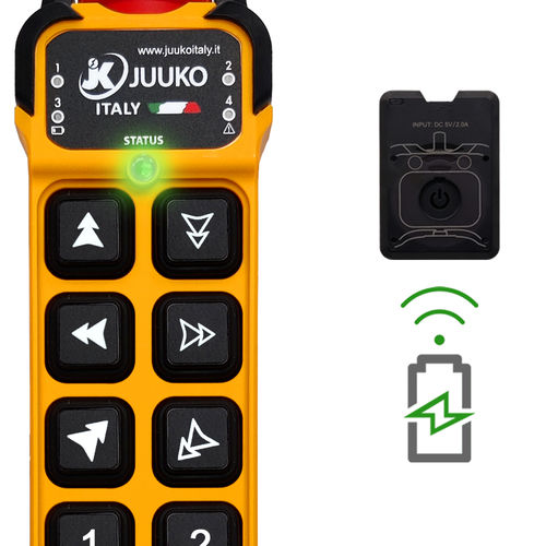 Télécommande sans fil - JK808QI  - Juuko Italy - à boutons / industrielle / à 8 boutons