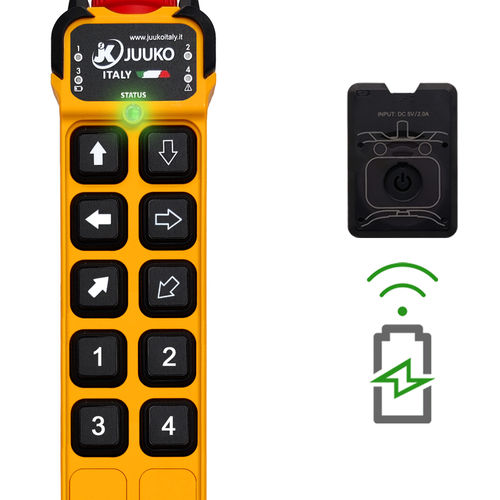 Télécommande sans fil - JK1000QI  - Juuko Italy - à boutons / industrielle / à 10 boutons