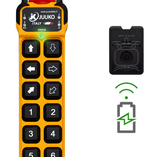 Télécommande sans fil - JK1200QI  - Juuko Italy - à boutons / industrielle / à 12 boutons