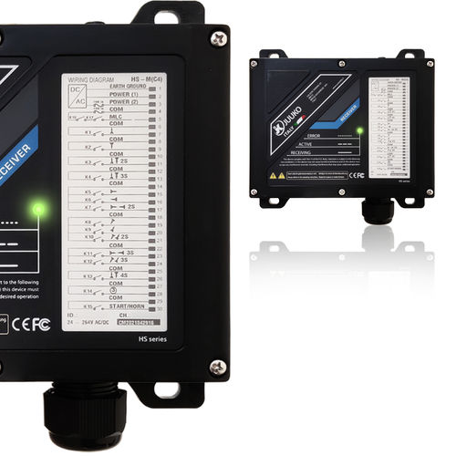 Récepteur pour télécommande radio - HS BLACK - Juuko Italy - sans fil / bi-fréquence / industriel