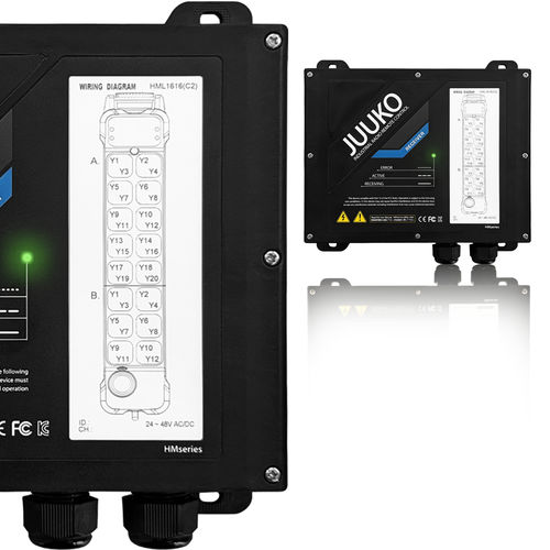 Récepteur pour télécommande radio - HML-44 - Juuko Italy - sans fil / bi-fréquence / industriel