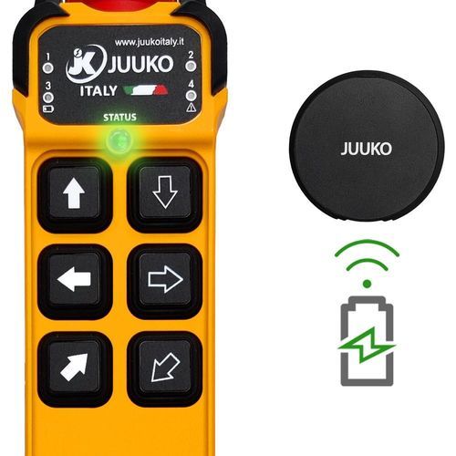 Télécommande sans fil - JK600QI  - Juuko Italy - à boutons / industrielle / à 6 boutons