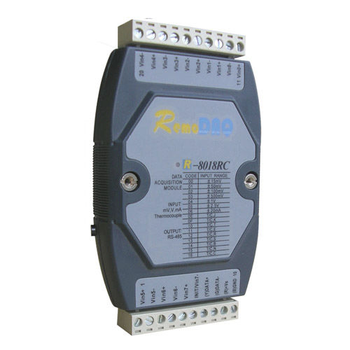 Module d'entrée analogique - R-8018RC/R-8018RC+ - Beijing Gemotech Intelligent Technology Co., Ltd. - Modbus / pour thermocouple / sur rail DIN