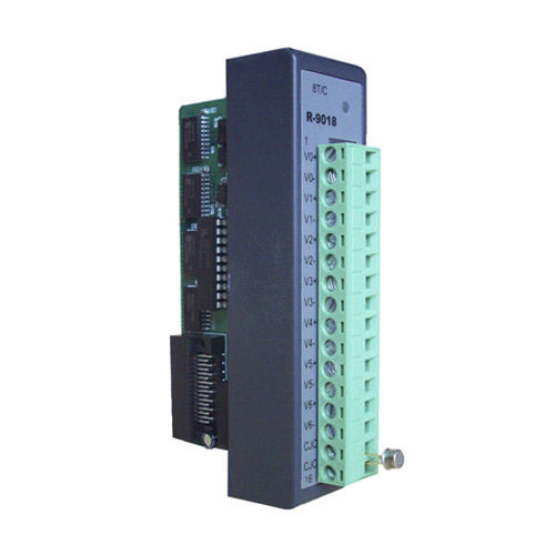 Module d'E/S analogique - R-9018 - Beijing Gemotech Intelligent Technology Co., Ltd. - multivoies / pour automate programmable / sur rail DIN