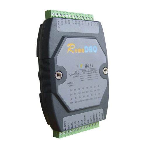 Module d'entrée numérique - R-8051/R-8051+ - Beijing Gemotech Intelligent Technology Co., Ltd. - Modbus / 16 canaux / sur rail DIN