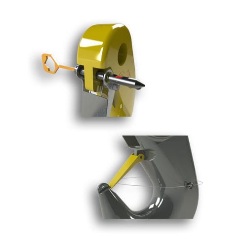Loquet à clef - Irizar Forge - en inox