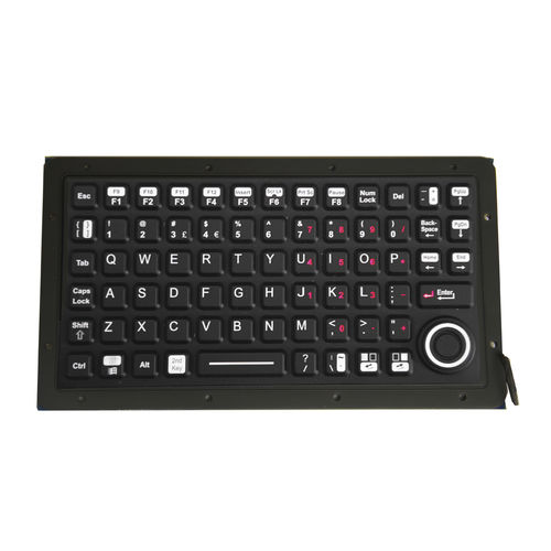 Clavier encastrable - KIO6800 Series - CTI Electronics Corporation - à touches mécaniques / 101-104 touches / industriel