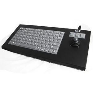 Clavier de bureau - KIF8000 Series - CTI Electronics Corporation - à touches mécaniques / 101-104 touches / avec joystick