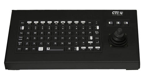 Clavier encastrable - KIF6000 Series - CTI Electronics Corporation - à touches mécaniques / 101-104 touches / industriel
