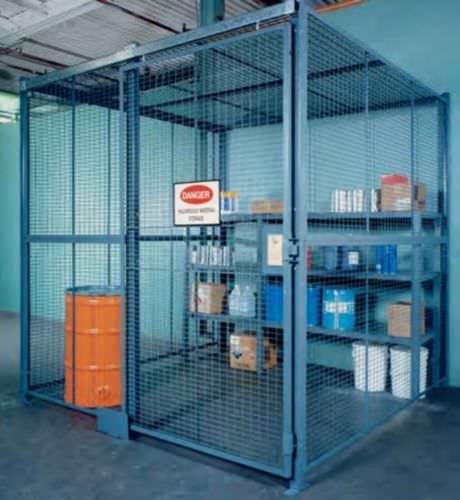 Cloison pour le stockage d'outils - WIRECRAFTERS - grillagée