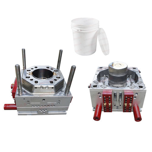 Moule d'injection plastique multi-empreintes - Sino Mould Co.,Ltd Huangyan Taizhou - à canaux chauds / IML / de seaux