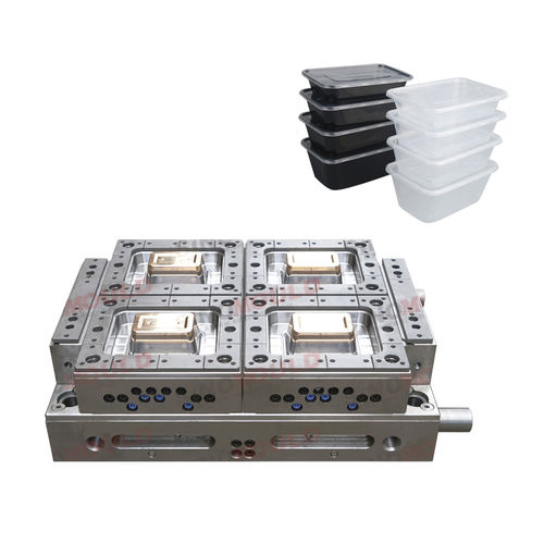 Moule d'injection plastique multi-empreintes - Sino Mould Co.,Ltd Huangyan Taizhou - à canaux chauds / IML / barquettes