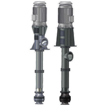 Pompe centrifuge - PVMF, PVHE - Caprari - à eau / électrique / semi-immergée
