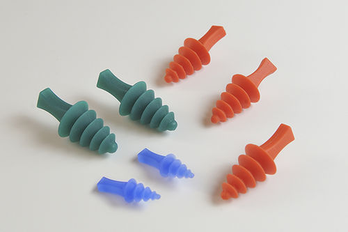 Bouchon cylindrique - MSP series - Global Mask - mâle / en silicone / de prise