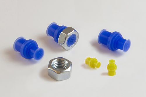 Bouchon cylindrique - DTP series - Global Mask - fileté / en silicone / de filetage