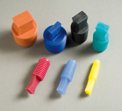 Bouchon cylindrique - UFP series - Global Mask - conique / mâle / en silicone