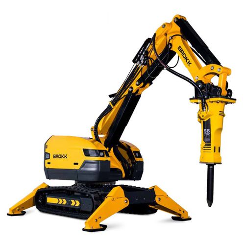 Robot de démolition télécommandé - Brokk 500 - Brokk - compact / pour l'industrie nucléaire