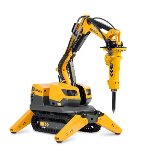 Robot de démolition télécommandé - BROKK 70 - Brokk - compact / pour l'industrie nucléaire