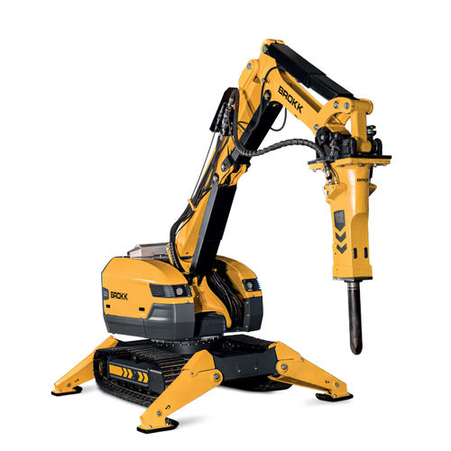 Robot de démolition télécommandé - BROKK 520D - Brokk - compact / pour l'industrie nucléaire