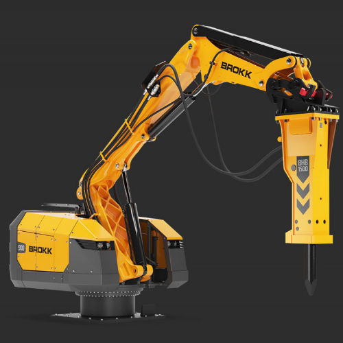 Robot de démolition télécommandé - Brokk 900 Pedestal Boom - Brokk