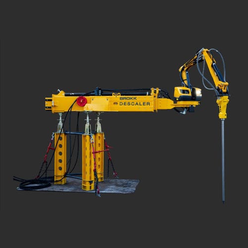 Robot de démolition télécommandé - Brokk DESCALER - Brokk