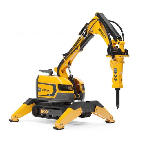 Robot de démolition télécommandé - Brokk 200+ - Brokk