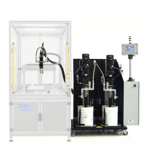 Système de dosage volumétrique - DAV TECH Srl - pour pâte thermique / programmable / bi-composant