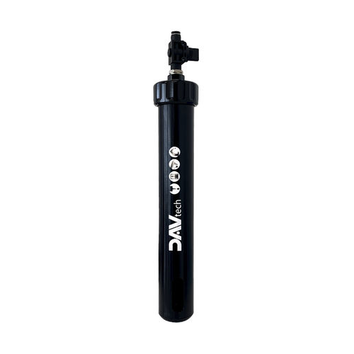 Porte-cartouche en aluminium anodisé - 12 oz - DAV TECH Srl - avec détection de niveau
