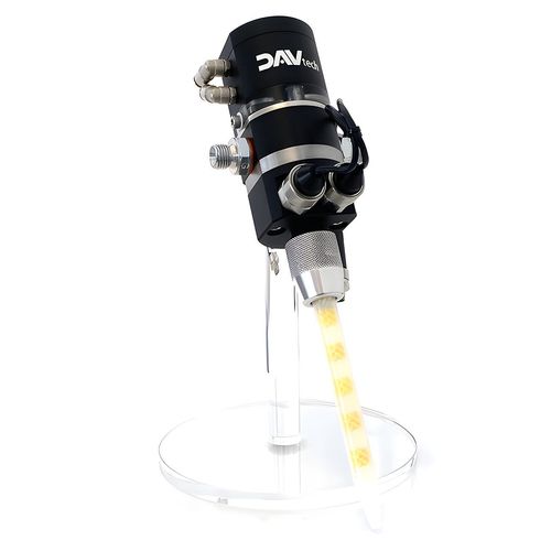 Valve de dosage à pointeau - DA 2K - DAV TECH Srl - de résines bi-composants / pour colle époxy / colle méthacrylate (MMA)