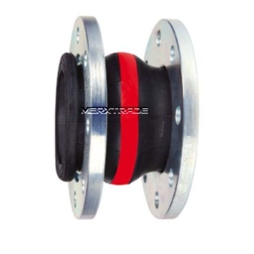 Compensateur de dilatation en caoutchouc - MXT-S13000E000 series - MerxTrade BV - rond / à bride / axial
