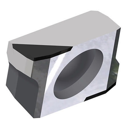 Plaquette de coupe de fraisage - Beijing Worldia Diamond Tools Co., Ltd - en PCD / pour matériaux non ferreux