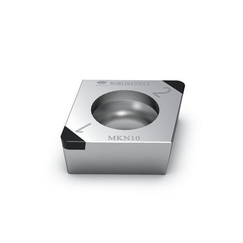 Plaquette de coupe amovible de tournage - CCGW 09T302 - Beijing Worldia Diamond Tools Co., Ltd - PCBN / pour fonte