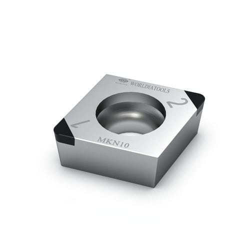 Plaquette de coupe amovible de tournage - CCGW 09T304 - Beijing Worldia Diamond Tools Co., Ltd - PCBN / pour fonte