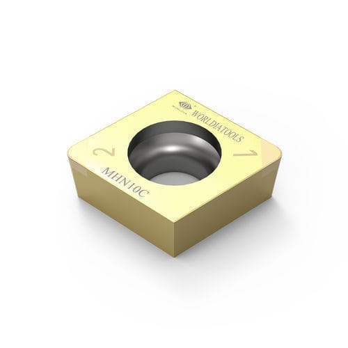 Plaquette de coupe amovible de tournage - CCGW 09T304 - Beijing Worldia Diamond Tools Co., Ltd - PCBN / pour acier trempé / avec revêtement