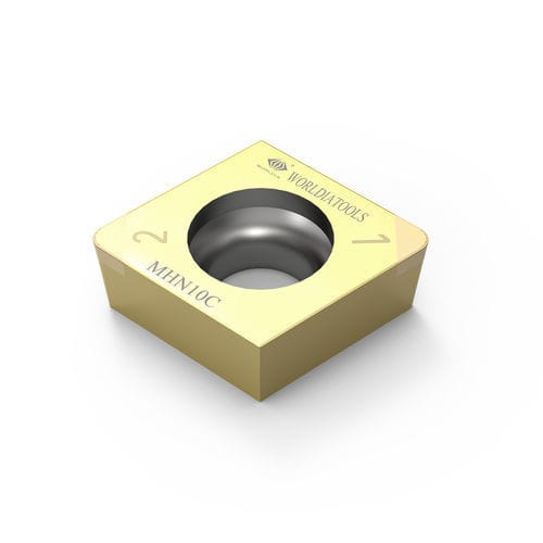 Plaquette de coupe amovible de tournage - CCGW 09T308 - Beijing Worldia Diamond Tools Co., Ltd - CBN / pour acier trempé / avec revêtement