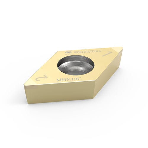 Plaquette de coupe amovible CBN - DCGW 070204 - Beijing Worldia Diamond Tools Co., Ltd - pour acier trempé