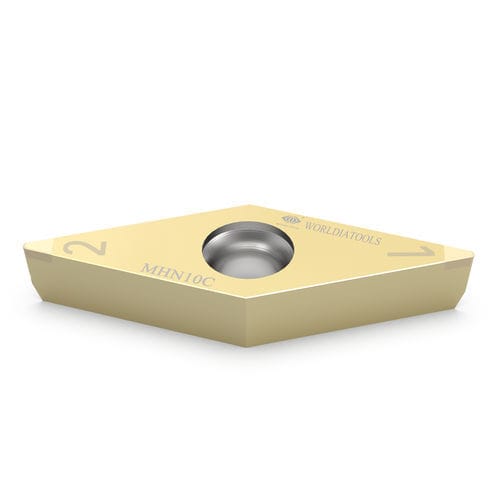 Plaquette de coupe amovible de tournage - VCGW 110304 - Beijing Worldia Diamond Tools Co., Ltd - CBN / pour acier trempé / avec revêtement