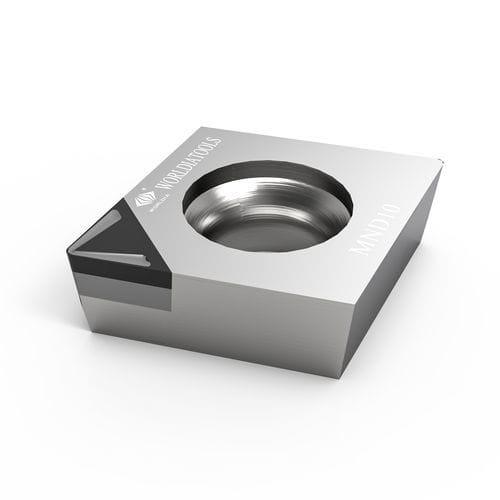 Plaquette de coupe amovible de tournage - C-CCGW 060202 - Beijing Worldia Diamond Tools Co., Ltd - en PCD / pour matériaux non-ferreux / avec brise-copeau